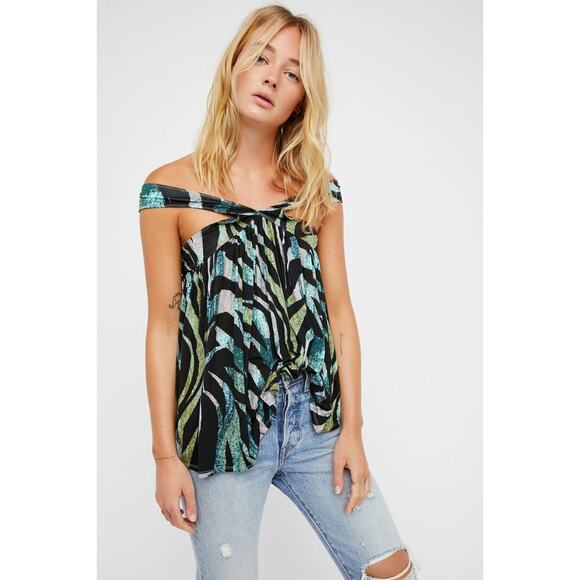 New Free People We The Free Babydoll Milly Tank Top $68 X-Small - Picture 1 of 4